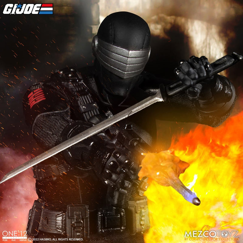 Load image into Gallery viewer, Mezco Toyz - One:12 G.I. Joe: Deluxe Snake Eyes
