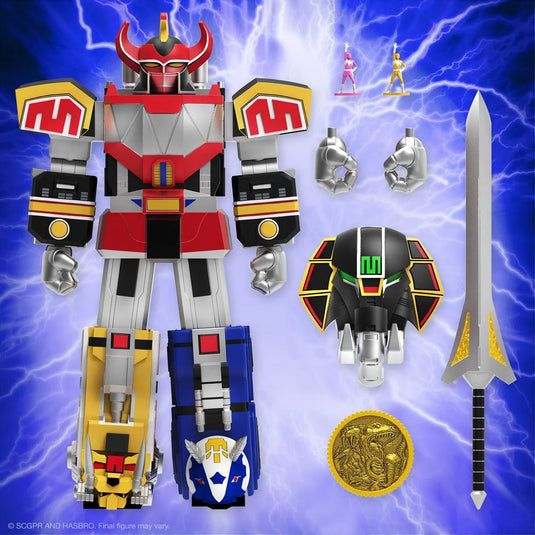 Super 7 - Mighty Morphin Power Rangers Ultimates Wave 3 - Dino Megazord