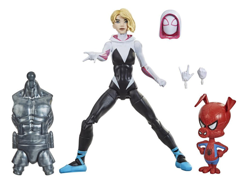 Load image into Gallery viewer, Marvel Legends - Spider-Man: Into the Spider-Verse Wave 1 set of 6 (Stiltman BAF)
