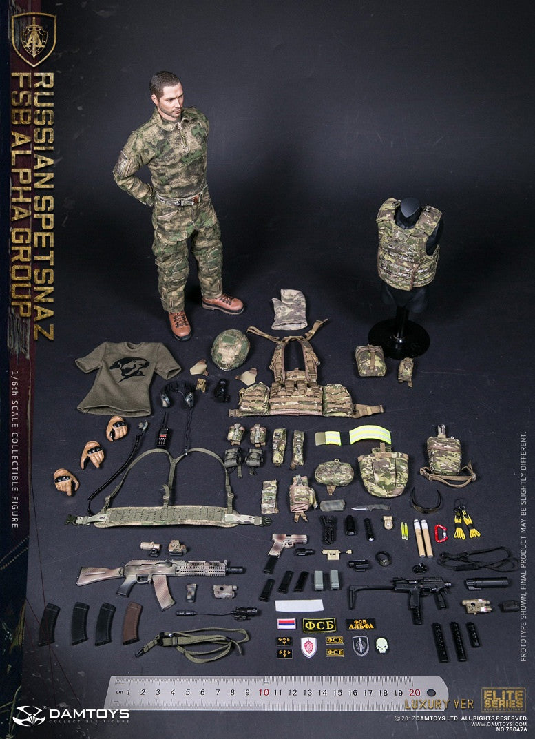 Load image into Gallery viewer, Dam Toys - Russian Spetsnaz FSB Alpha Group Luxury Version
