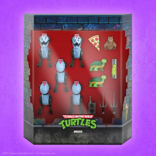 Super 7 - Teenage Mutant Ninja Turtles Ultimates: Mousers 5-Pack