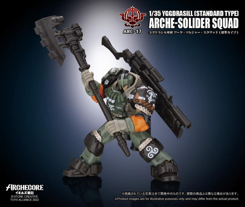 Load image into Gallery viewer, Toys Alliance - Archecore: ARC-17 Yggdrasill Arche-Knights Squad (Standard Type)
