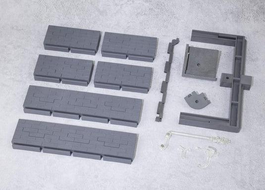 Bandai - Tamashii Nations: Option Wall (Gray)