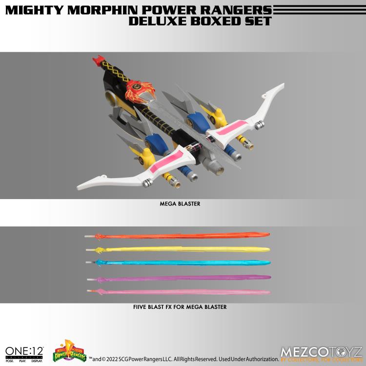 Load image into Gallery viewer, Mezco Toyz - One:12 Mighty Morphin&#39; Power Rangers Deluxe Box Set
