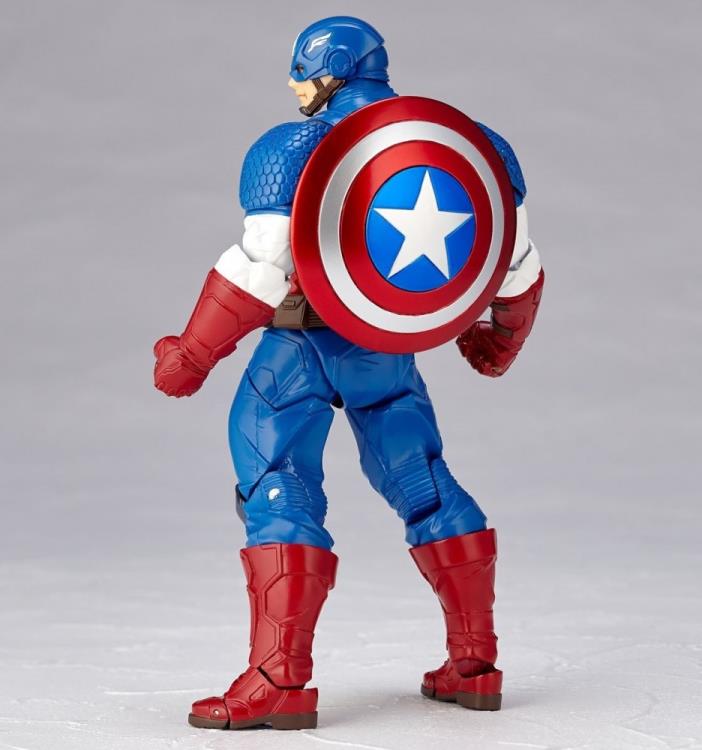 Load image into Gallery viewer, Kaiyodo - Amazing Yamaguchi - Revoltech007: Avengers Captain America (Reissue)
