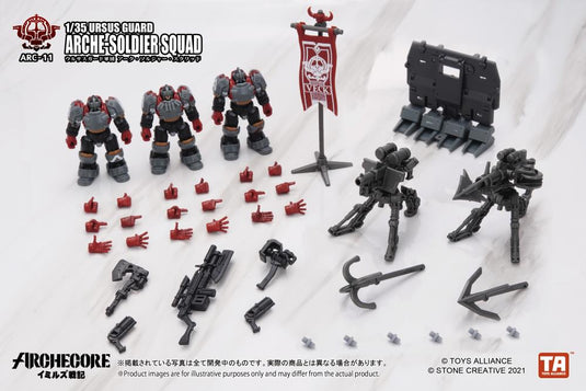 Toys Alliance - Archecore: ARC-11 Ursus Guard Arche-Soldier Squad