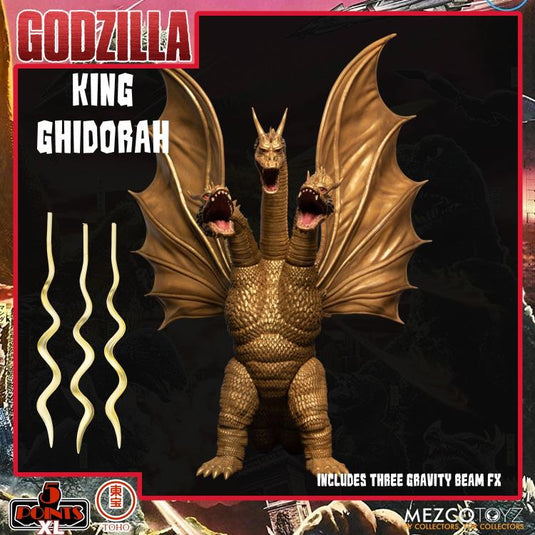 Mezco Toyz - Godzilla: Destroy All [1968] Monsters XL Round-2 5 Points Deluxe Box Set