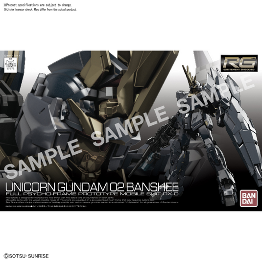 Real Grade 1/144 - RG-27SP Unicorn Gundam 02 Banshee Norn Premium Box