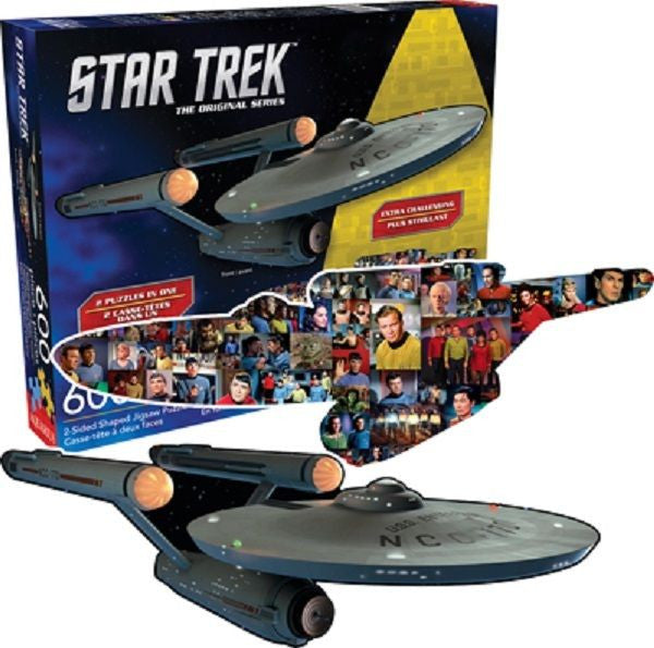 Load image into Gallery viewer, Puzzle - 600 Star Trek Ship and Collage
