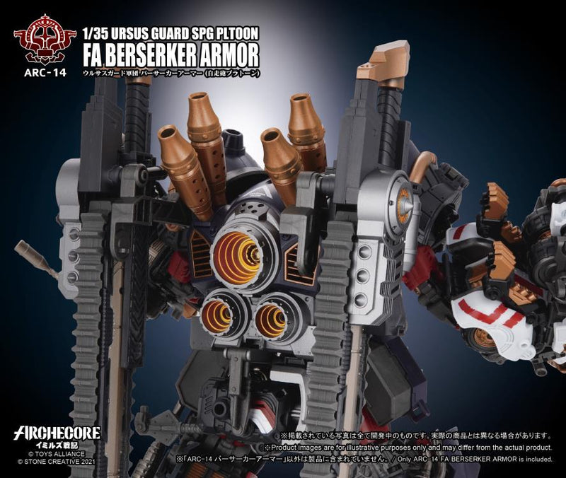 Load image into Gallery viewer, Toys Alliance - Archecore: ARC-14 Ursus Guard FA Berserker Armor (SPG Platoon)
