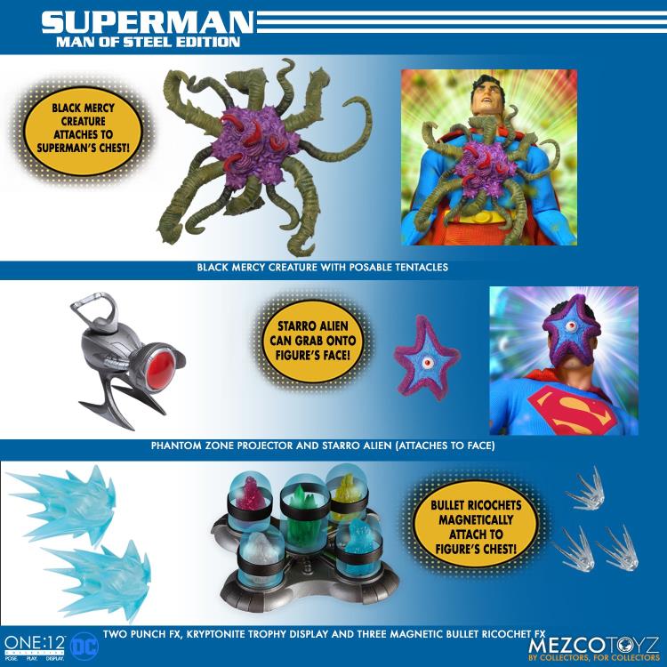 Load image into Gallery viewer, Mezco Toyz - One:12 DC Comics Superman: Man of Steel
