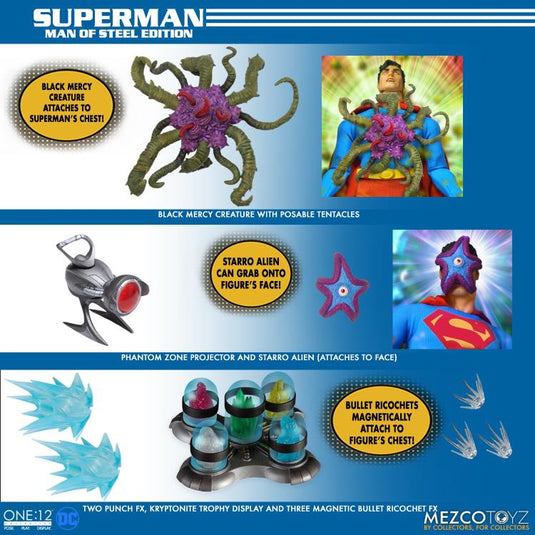 Mezco Toyz - One:12 DC Comics Superman: Man of Steel