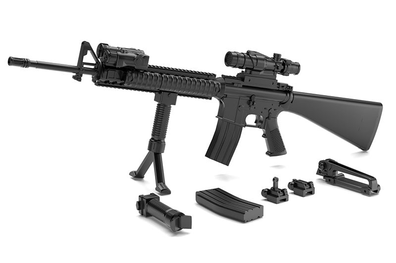 Load image into Gallery viewer, Little Armory LA056 M16A4 - 1/12 Scale Plastic Model Kit
