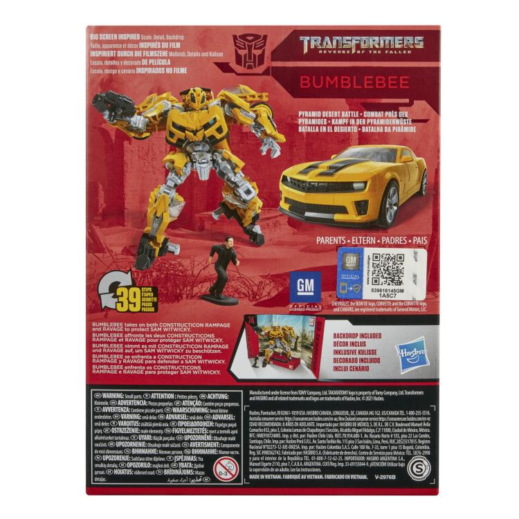 Load image into Gallery viewer, Transformers Generations Studio Series - Deluxe Bumblebee With Sam 74
