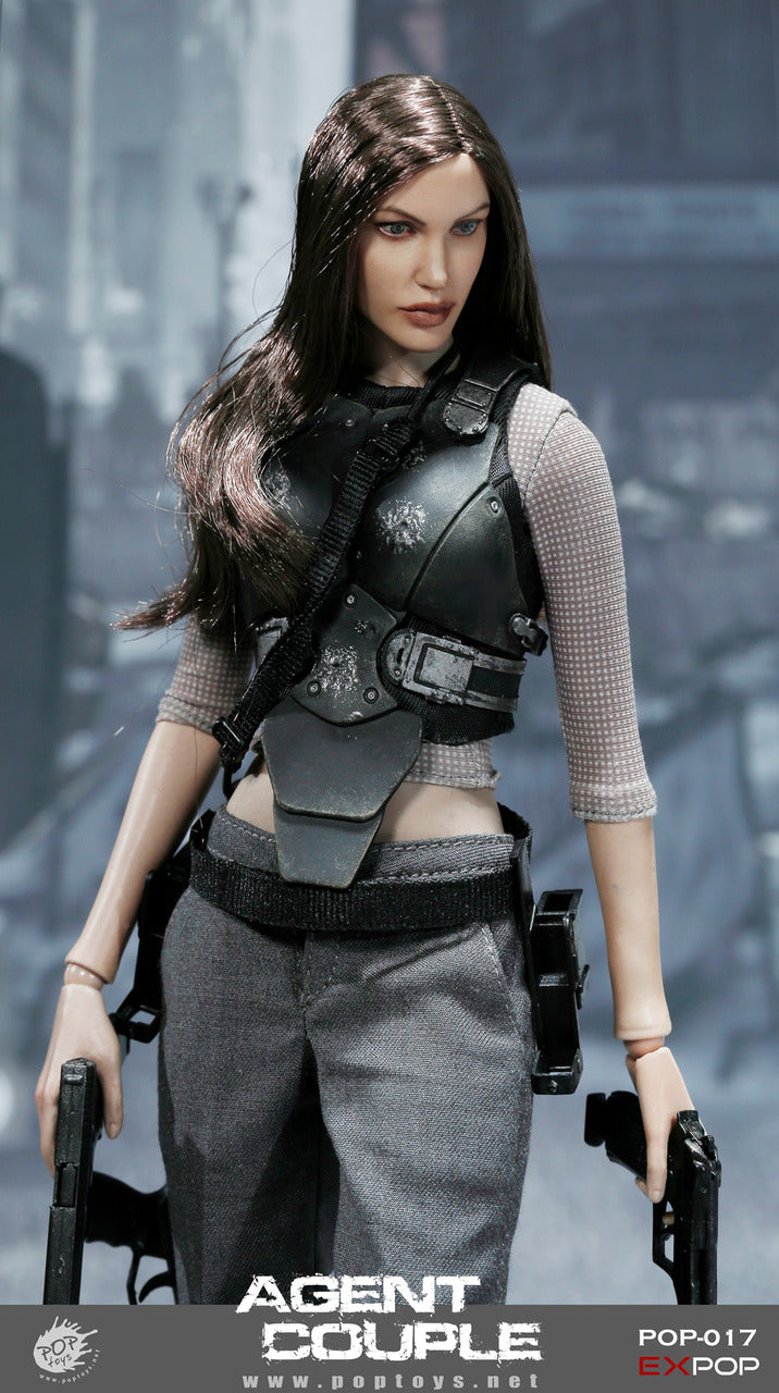 Load image into Gallery viewer, Pop Toys - Mrs. Smith Action  Figure Battle Version
