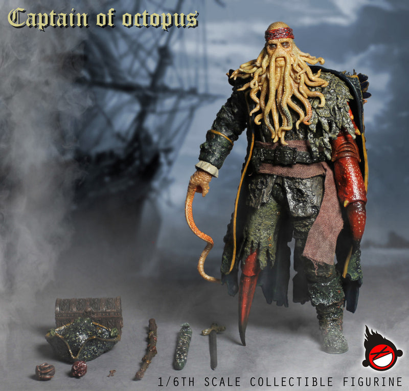 Load image into Gallery viewer, XD Toys - Captain of Octopus Action Figure
