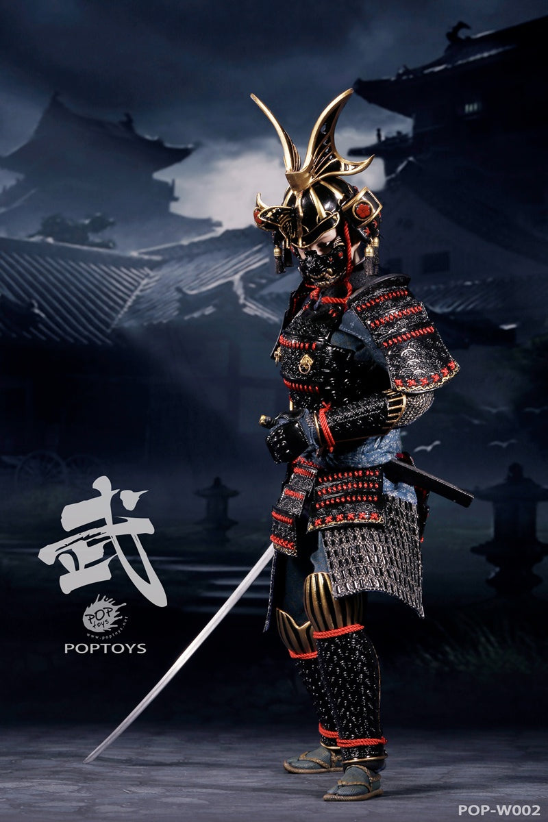 Load image into Gallery viewer, POP Toys - Warrior Women Series: The Butterfly Helmets Female Warriors (Black Armor Standard Version)
