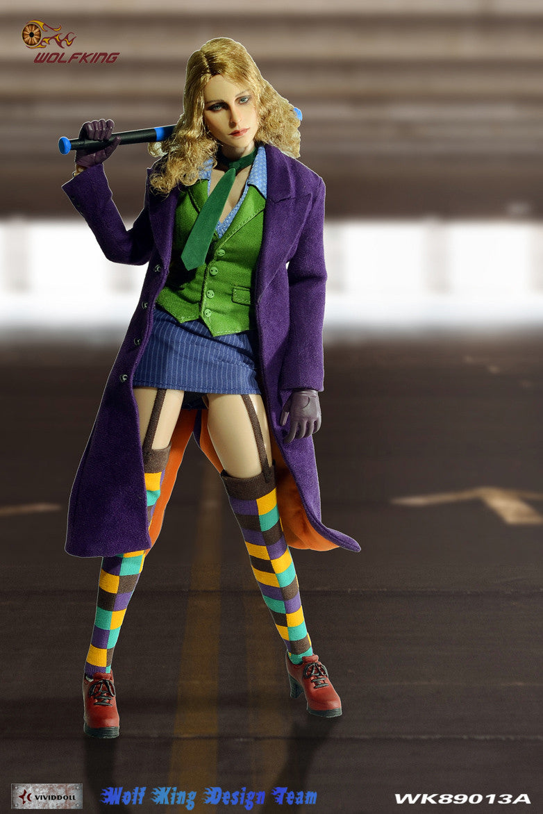 Load image into Gallery viewer, Wolfking - Female Joker Action Figure Version 2.0
