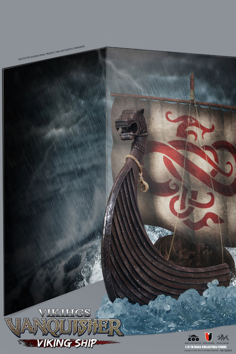 Load image into Gallery viewer, COO Model - Viking Vanquisher Viking Ship (Scene Platform)

