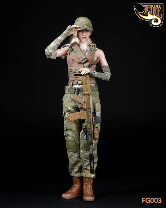 Fire Girl - Tactical Female Shooter Set