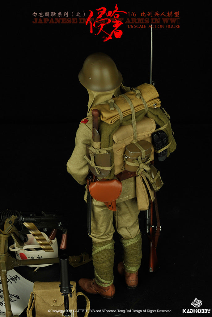 Load image into Gallery viewer, KADHOBBY - WWII Japanese Infantry Army (New Machine Gun Tooling)
