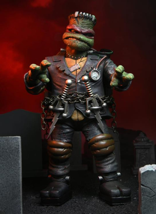 NECA - Universal Monster x Teenage Mutant Ninja Turtles: Raphael as Frankenstein's Monster