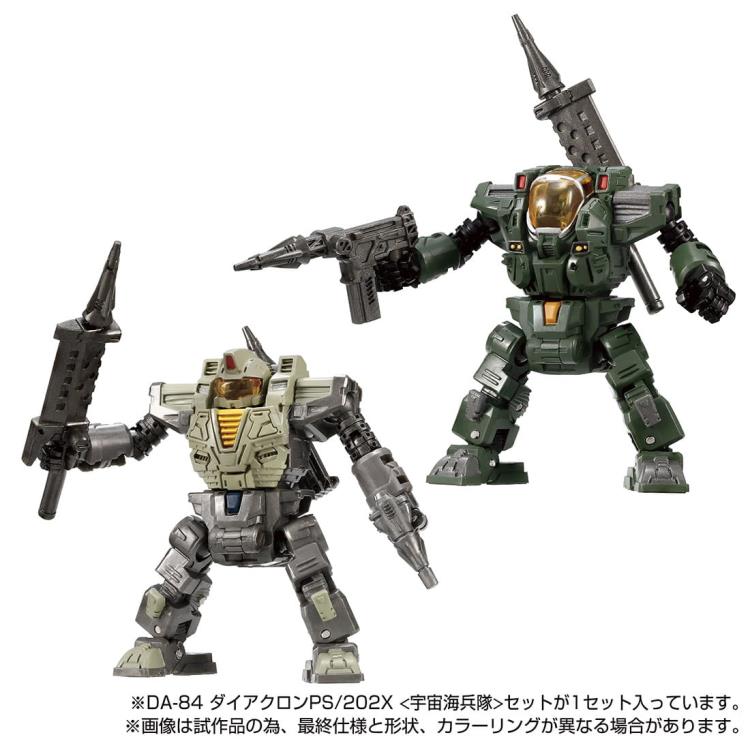 Load image into Gallery viewer, Diaclone Reboot - DA-84 Powered Suits System Set [Cosmo Marines Version]
