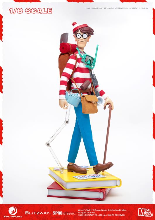 Load image into Gallery viewer, Blitzway - MEGAHERO Where&#39;s Waldo: Waldo 1/6 Scale Figure
