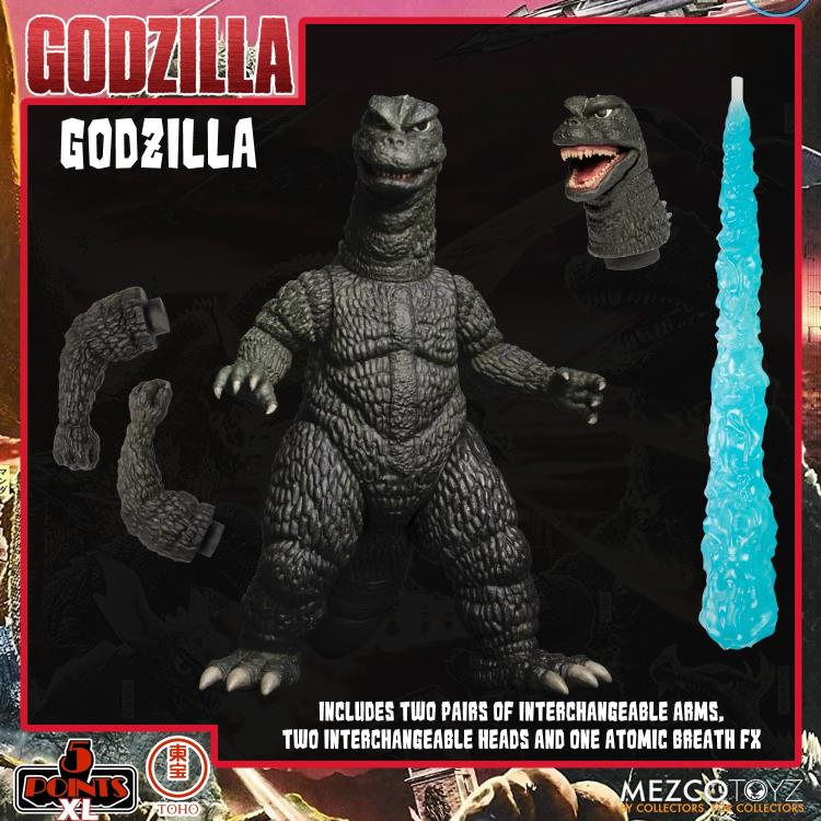 Load image into Gallery viewer, Mezco Toyz - Godzilla: Destroy All Monsters [1968] XL Round-1 5 Points Deluxe Box Set
