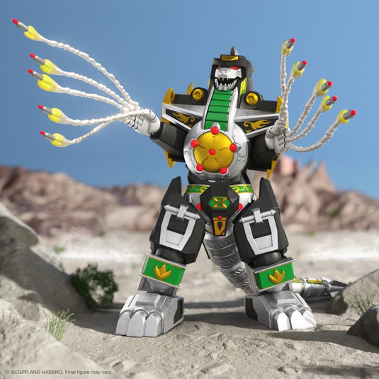 Super 7 - Mighty Morphin Power Rangers Ultimates Wave 2: Dragonzord