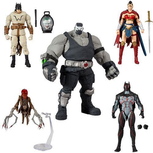 Mcfarlane Toys - DC Multiverse: Last Night on Earth Wave 1 Set of 4 (Collect to Build: Bane)