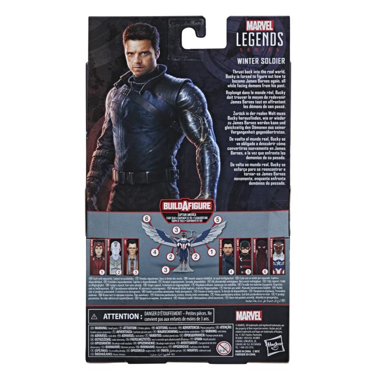 Load image into Gallery viewer, Marvel Legends - Avengers 2021 Wave 1 set of 7 [Captain America Flight Gear BAF] - 2nd Shipment
