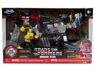 Jada Toys - Transformers G1 - Metalfigs Diorama Scene Box Set