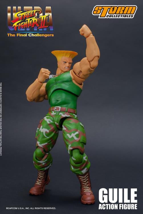 Load image into Gallery viewer, Storm Collectibles - Ultra Street Fighter II: The Final Challengers Guile 1/12 Scale
