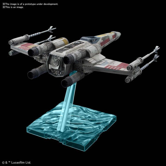Bandai - Star Wars 1/72 Model - X-Wing Starfighter (Red 5) [Star Wars: The Rise of Skywalker]