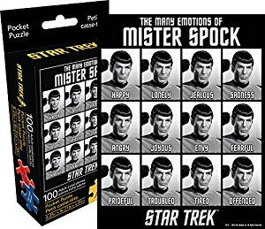 Puzzle - 100 Star Trek Emotions of Spock