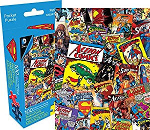 Load image into Gallery viewer, Puzzle - 100 DC Comics Superman Collage
