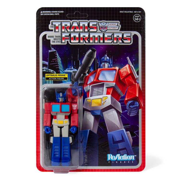 Load image into Gallery viewer, Transformers X Super 7 - Transformers ReAction: Optimus Prime
