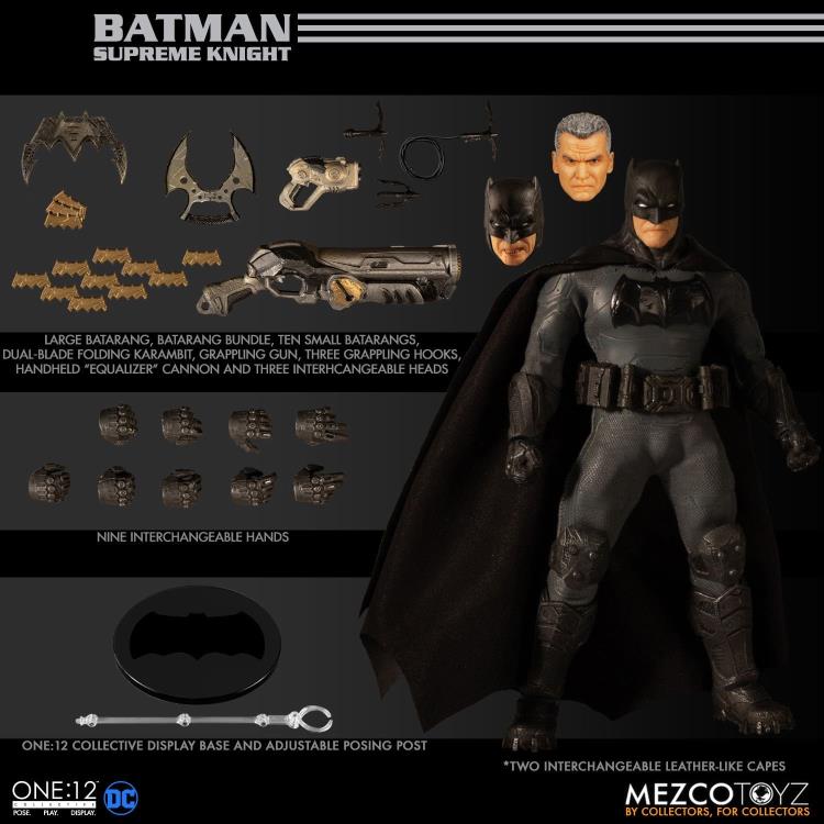 Load image into Gallery viewer, Mezco Toyz - One:12 DC Comics Batman (Supreme Knight)
