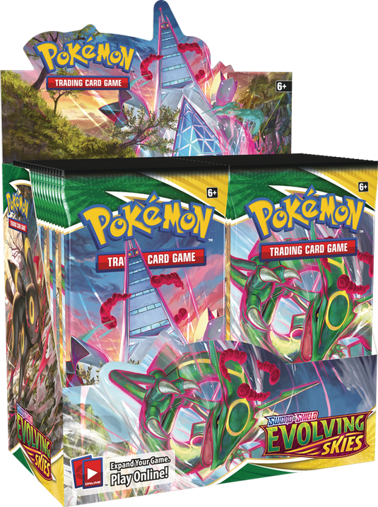 Pokemon TCG - Sword and Shield Evolving Skies: Booster Box