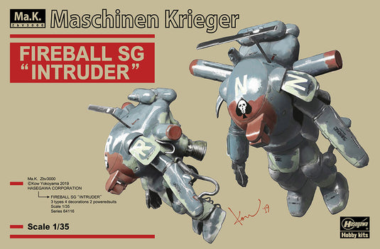 Hasegawa - Maschinen Krieger: Robot Battle V - Fireball SG Intruder 1/35