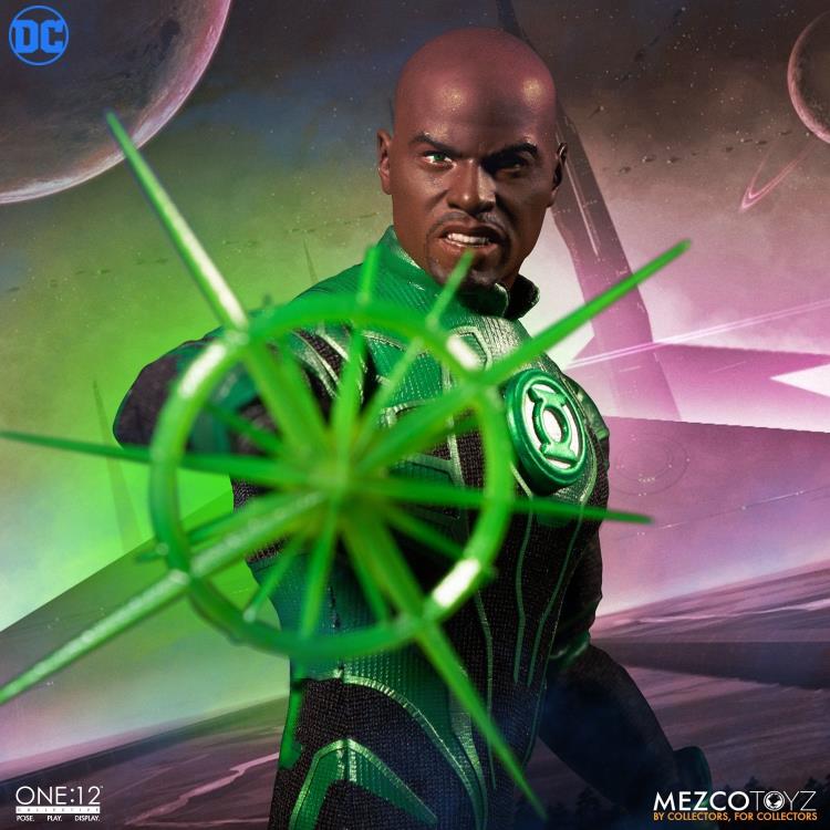 Load image into Gallery viewer, Mezco Toyz - One:12 Green Lantern (John Stewart)
