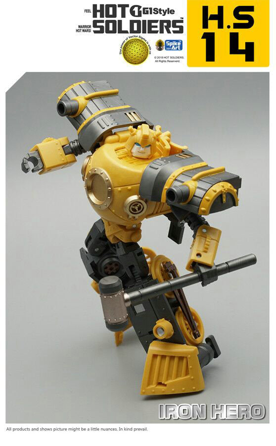 Load image into Gallery viewer, Mech Planet - Hot Soldier HS-14 Iron Hero
