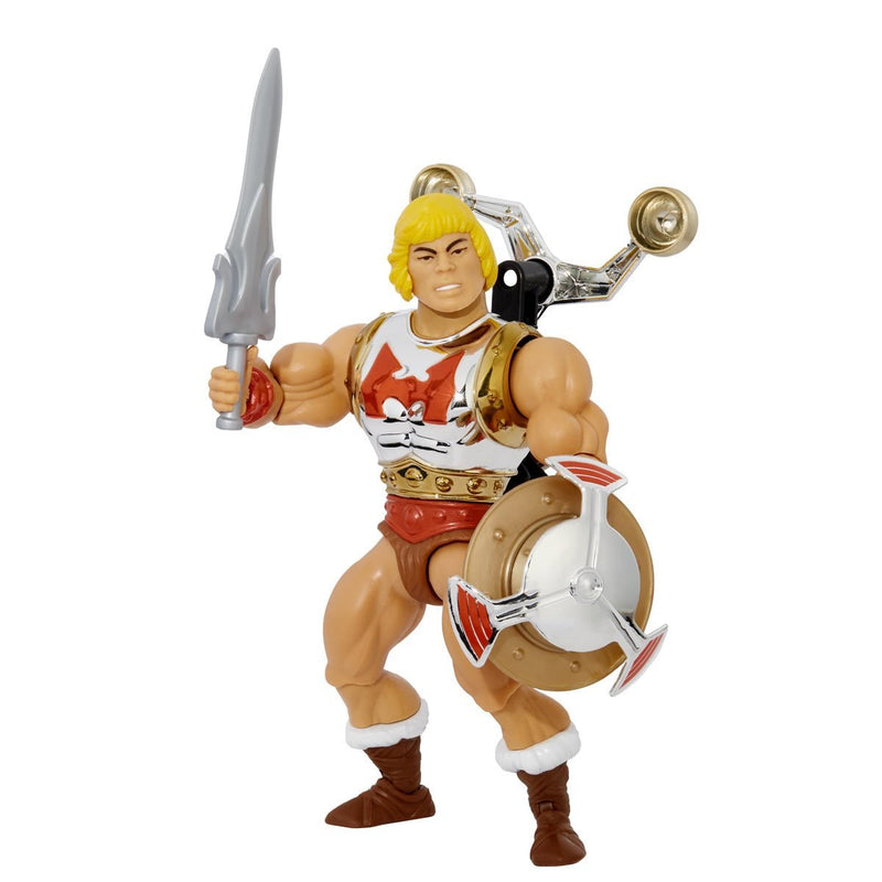 Load image into Gallery viewer, Masters of the Universe - Origins Deluxe Flying Fist He-Man
