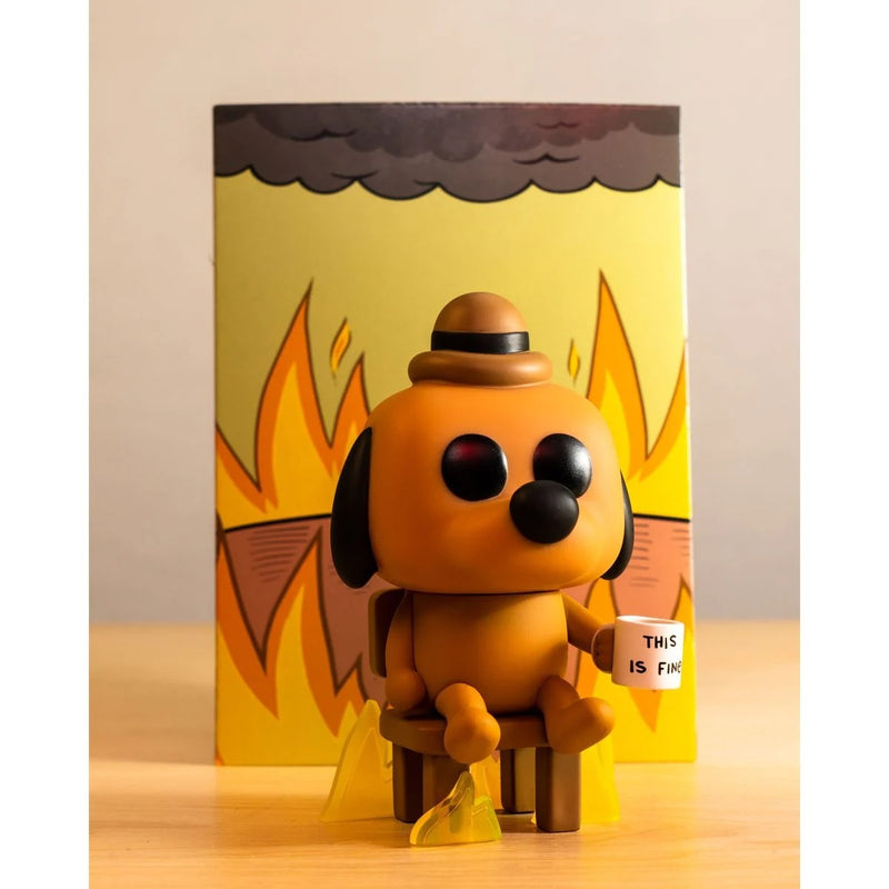 Load image into Gallery viewer, POP! Icons - This is Fine Dog (Exclusive)
