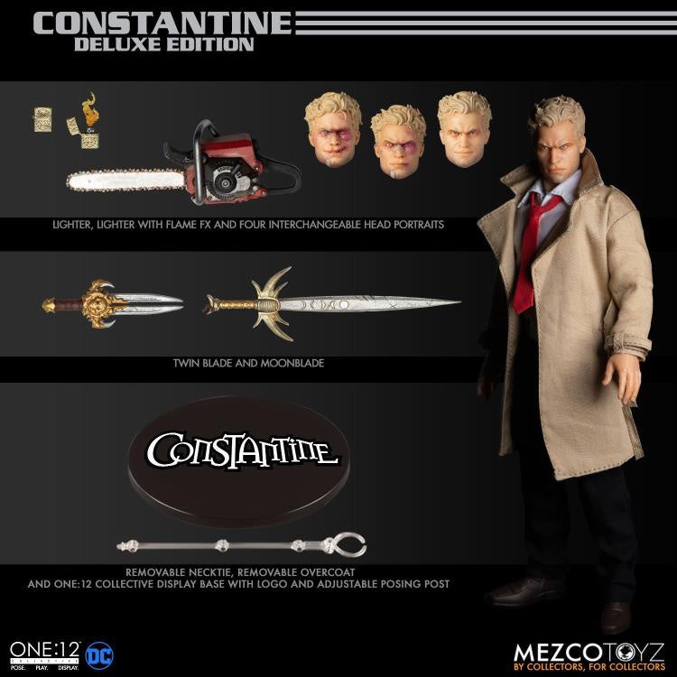 Load image into Gallery viewer, Mezco Toyz - One:12 DC Comics Constantine (Deluxe)
