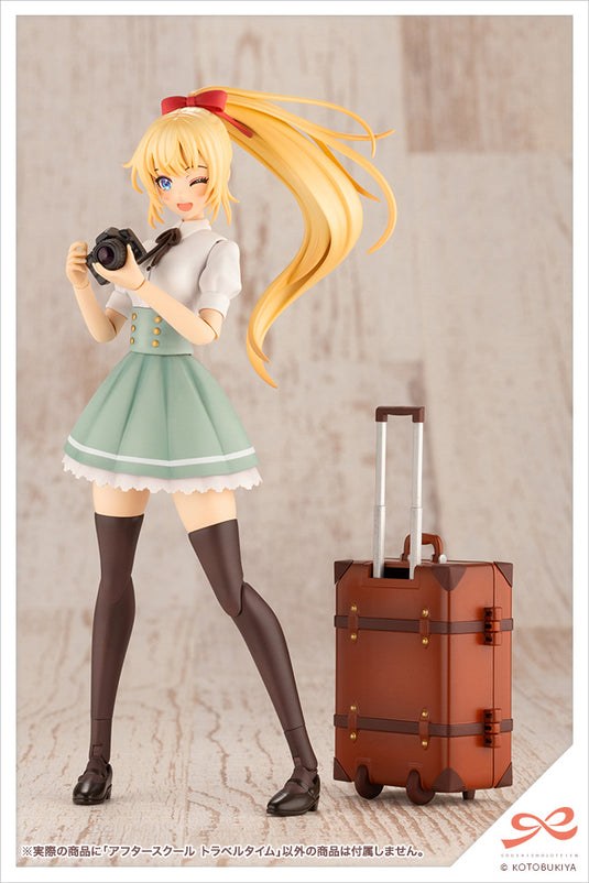 Kotobukiya - Sousai Shojo Teien 1/10 Scale Model: After School Travel Time Set