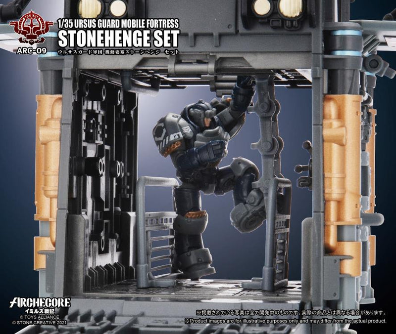 Load image into Gallery viewer, Toys Alliance - Archecore: ARC-09 Ursus Guard Mobile Fortress Stonehenge Set
