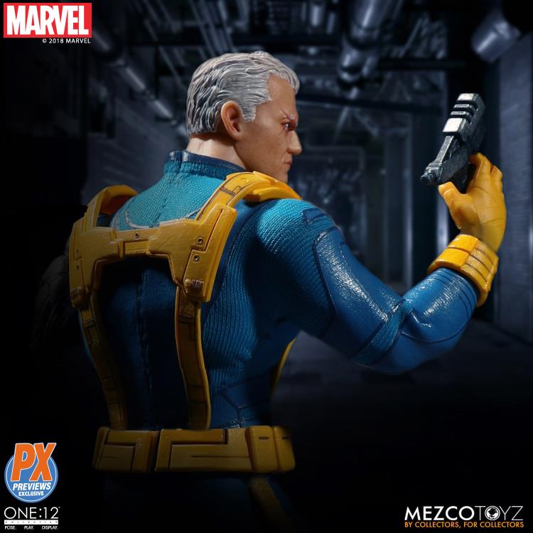 Load image into Gallery viewer, Mezco Toyz - One:12 X-Men Cable (PX Previews Exclusive)
