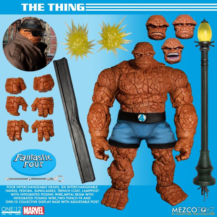 Load image into Gallery viewer, Mezco Toyz - One:12 Fantastic Four Deluxe Steel Box Set
